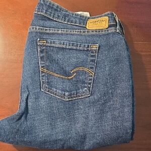 Levi's Dark Blue Denim Low Rise BootCut Jeans